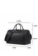 Voyage Genuine Leather Weekender (Black)