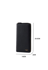 Atlas Genuine Leather Travel Organizer (Black)