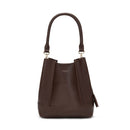Adaline Genuine Leather Handbag (Brown)
