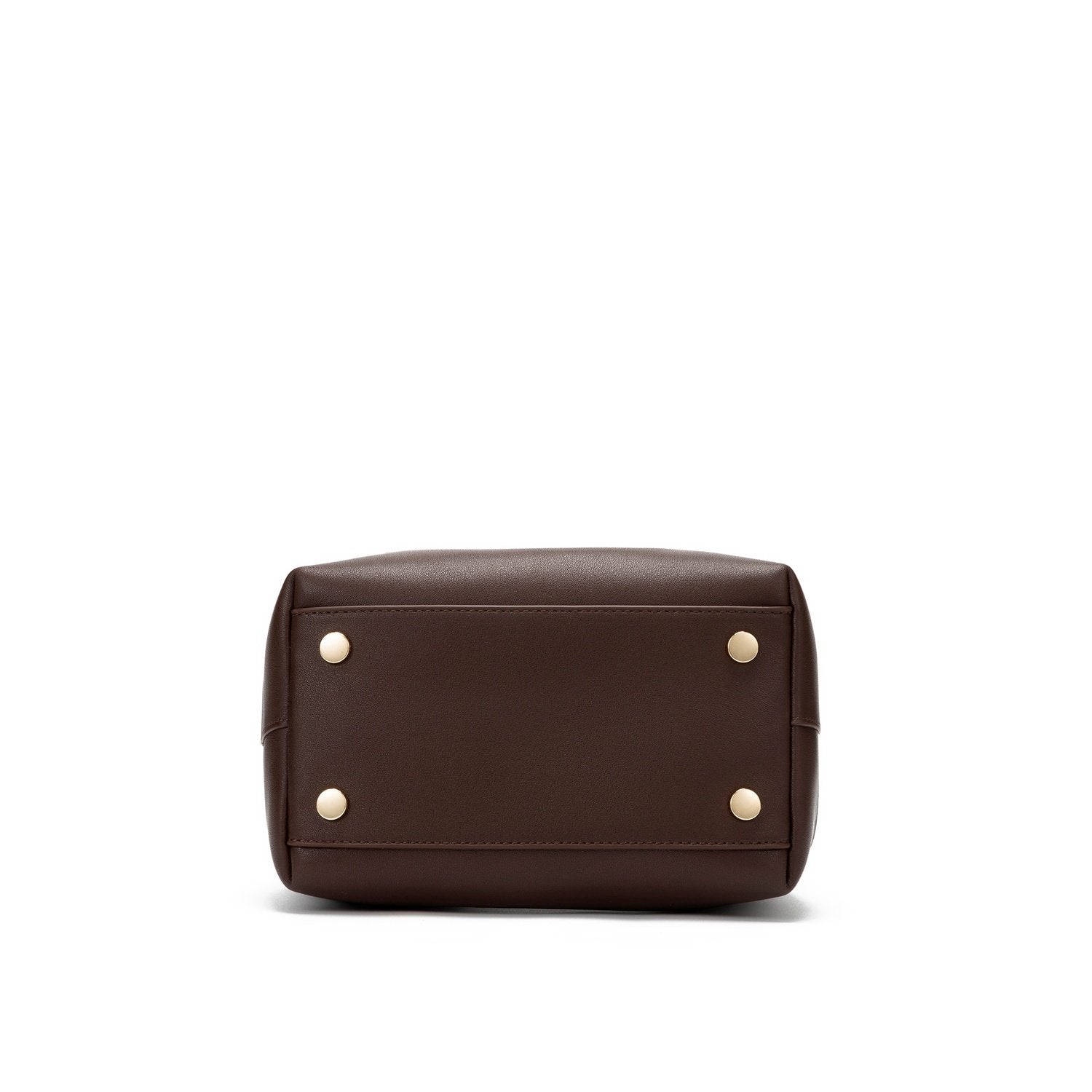 Adaline Genuine Leather Handbag (Brown)