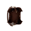 Adaline Genuine Leather Handbag (Brown)