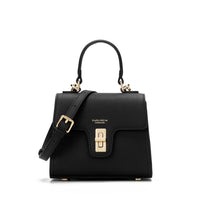 Chloe Genuine Leather Handbag (Black)