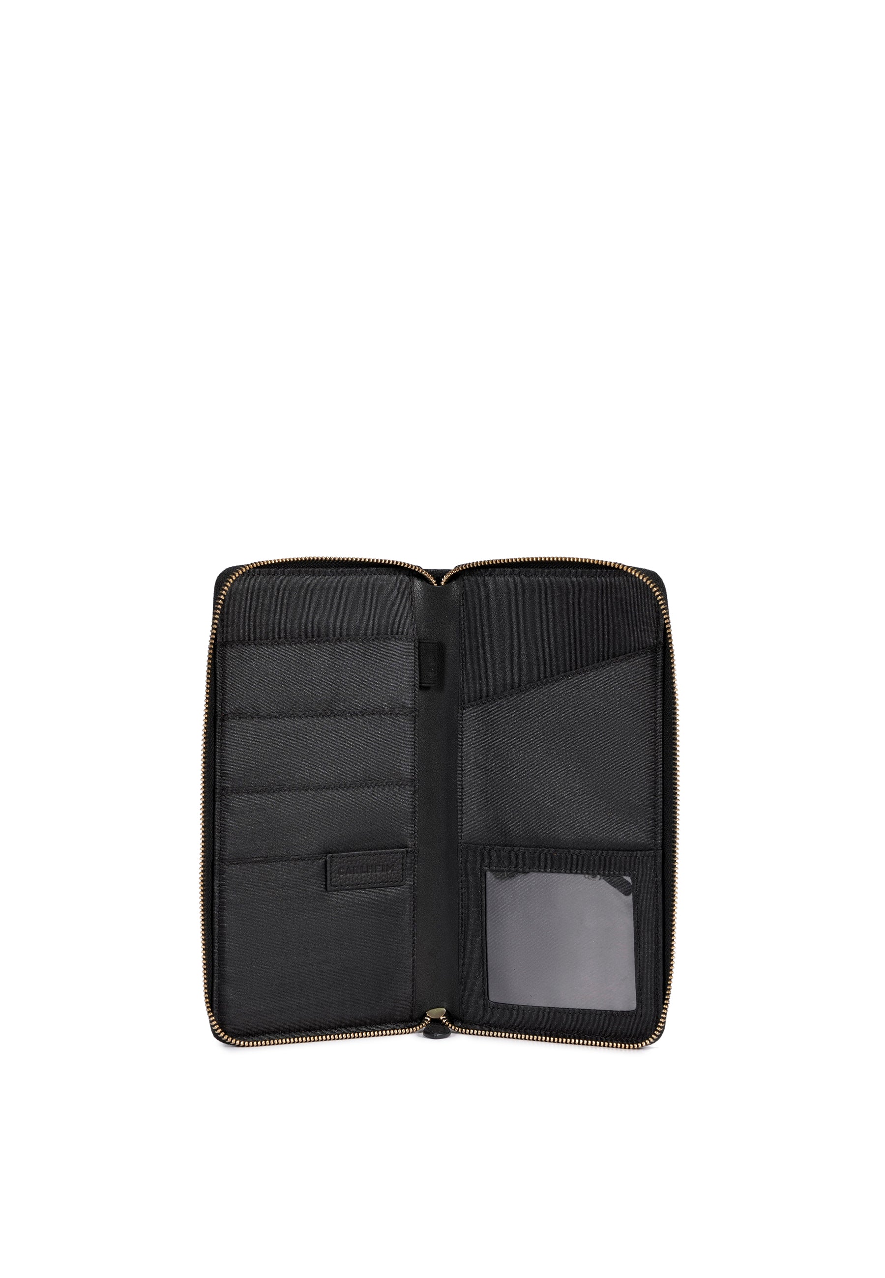 Atlas Genuine Leather Travel Organizer (Black)