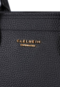 Nora Genuine Leather Handbag (Black)