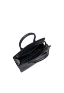 Nora Genuine Leather Handbag (Black)