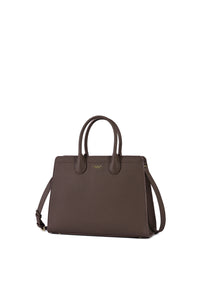 Nora Genuine Leather Handbag (Brown)