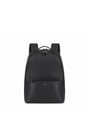 Louvre Genuine Leather Backpack (Black)