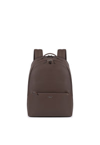 Louvre Genuine Leather Backpack (Brown)