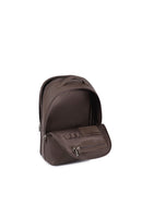 Louvre Genuine Leather Backpack (Brown)