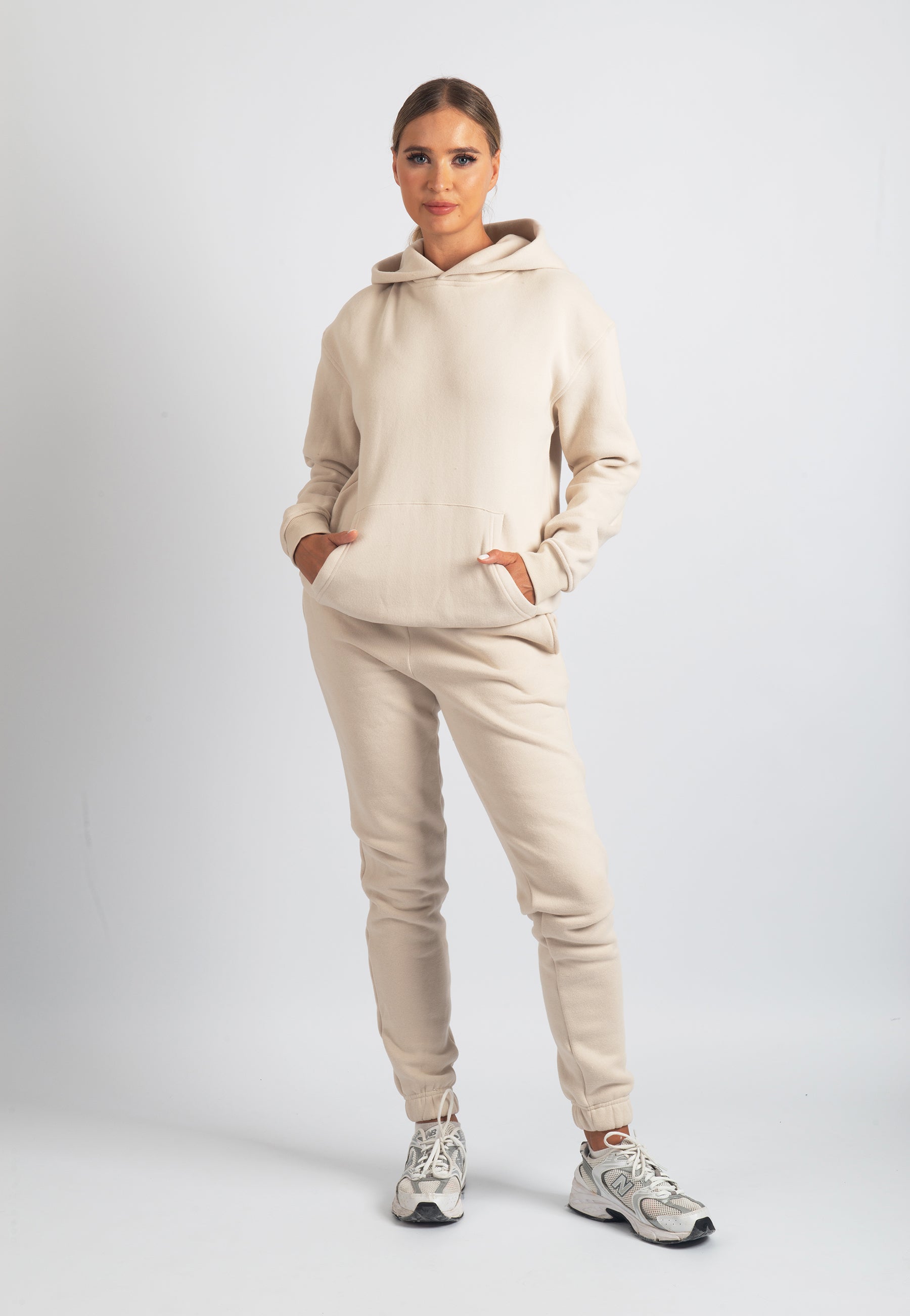 Harper Hoodie (Beige)