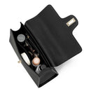 Estelle Genuine Leather Handbag (Black)