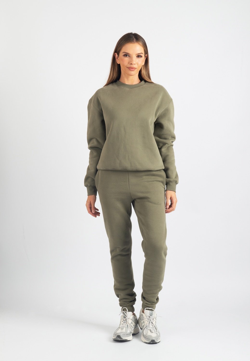 Harper Sweatshirt (Safari Green)