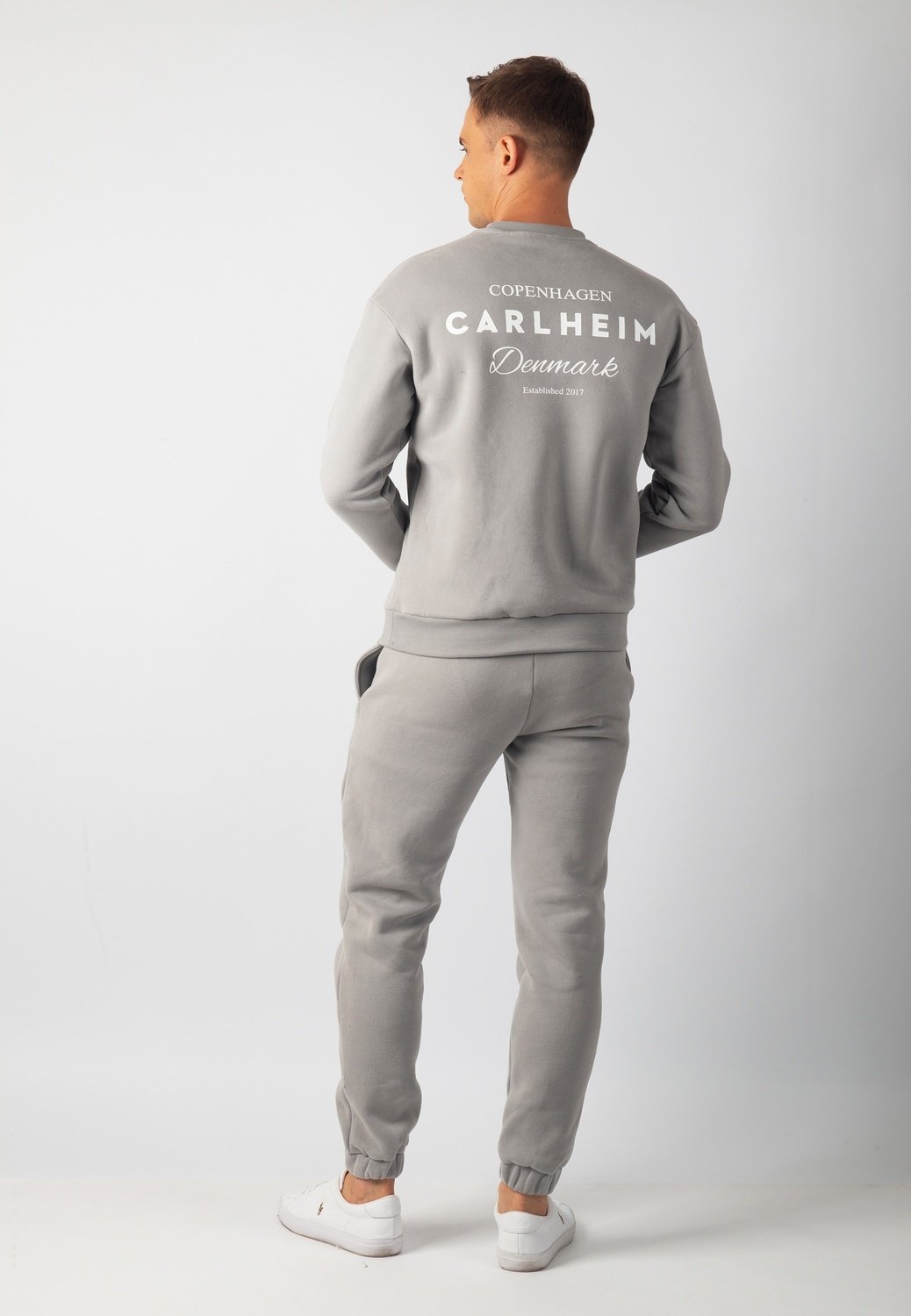 Hudson Branded Sweatshirt (Stone Grey)