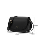 Jolie Genuine Leather Handbag (Black)