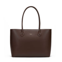 Olivia Genuine Leather Handbag (Brown)