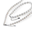 Natural pearl DIANA necklace & bracelet