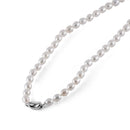 Natural pearl oval DIANA necklace