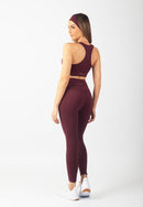 Serenita Leggings (Burgundy)