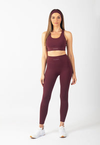 Serenita Leggings (Burgundy)