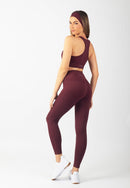 Serenita Leggings (Burgundy)