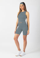 Serenita Shorts 8" (Pale Lilac)