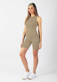 Serenita Shorts 8" (Tan)