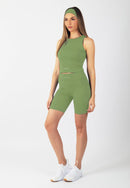 Serenita Shorts 8" (Olive)