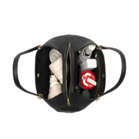 Stella Genuine Leather Handbag (Black)