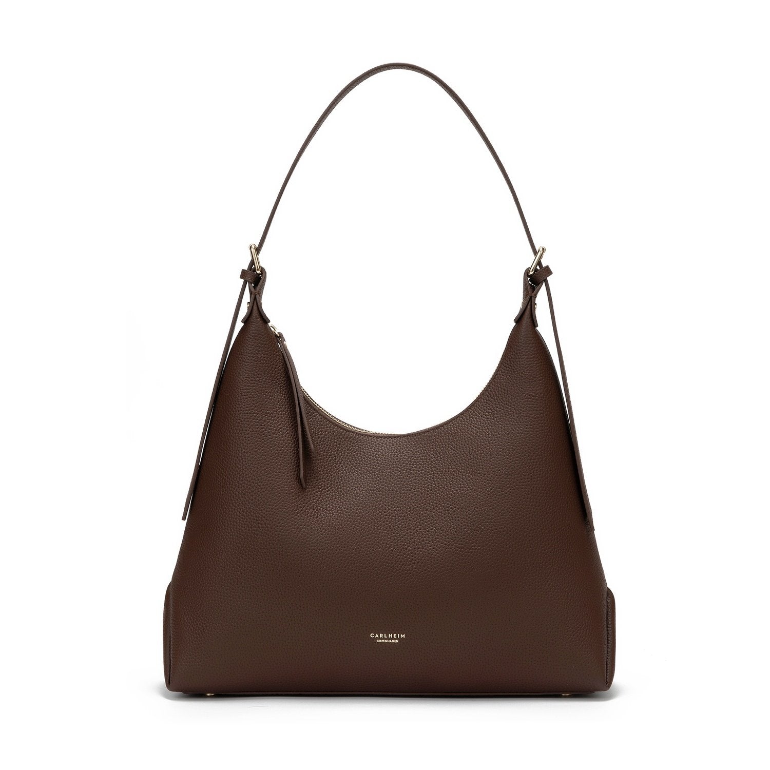 Vera Genuine Leather Handbag (Brown)