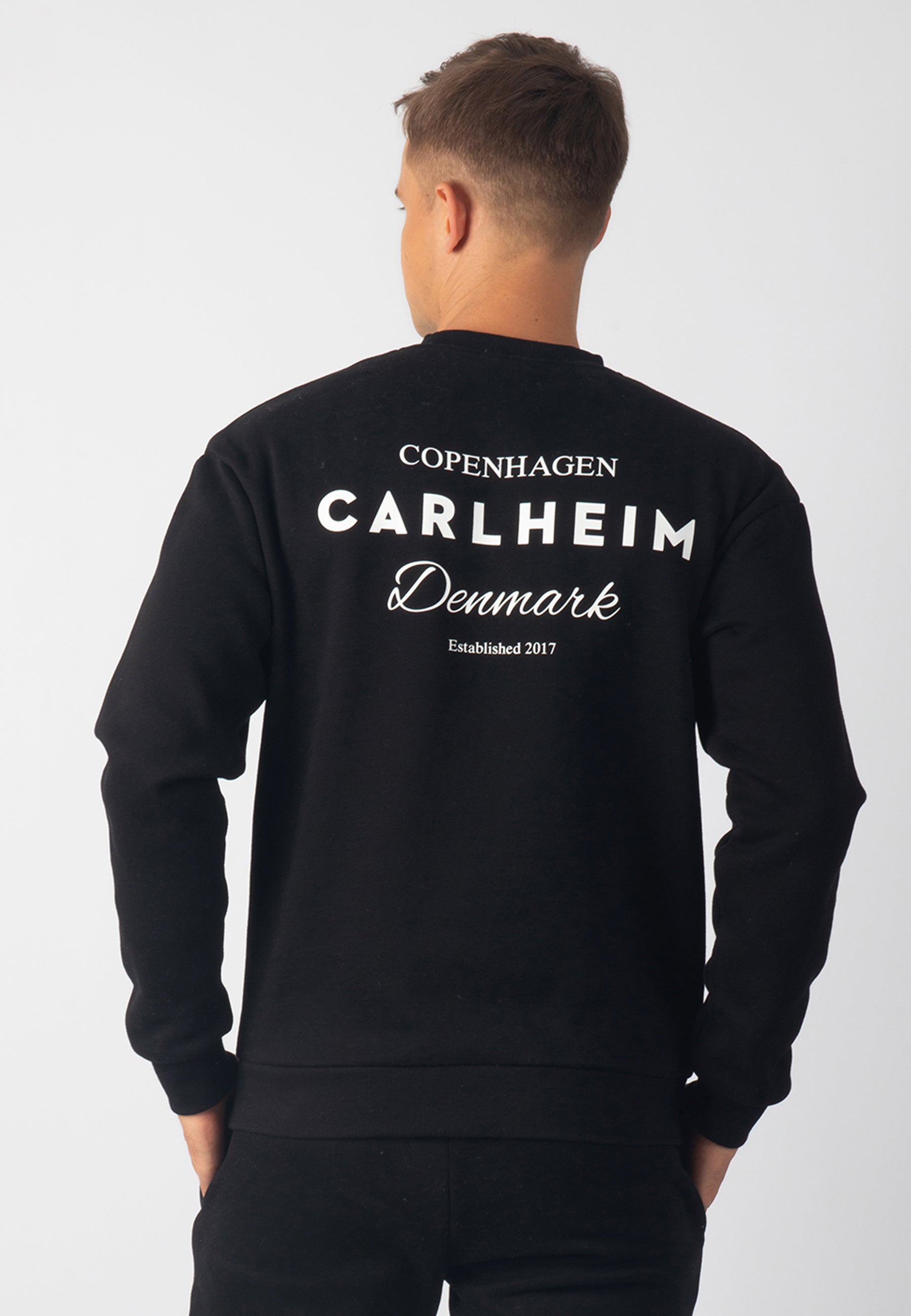 Hudson Branded Sweatshirt (Black)