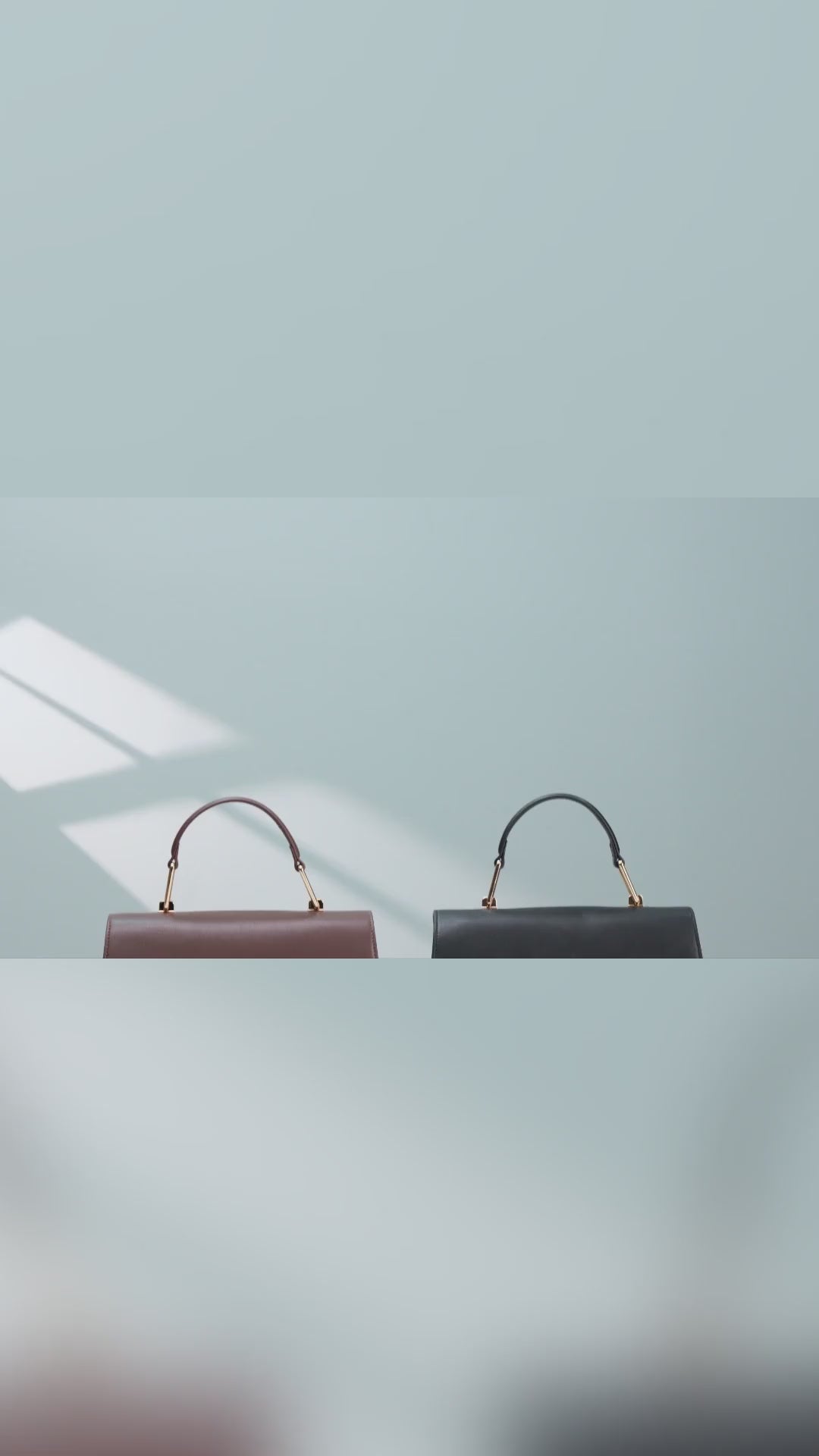 Sophia Genuine Leather Handbag (Brown)