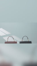 Sophia Genuine Leather Handbag (Brown)