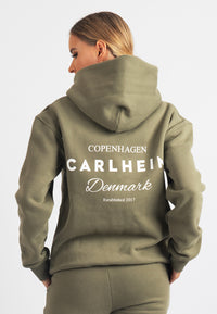 Harper Branded Hoodie (Safari Green)