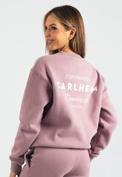 Harper Branded Sweatshirt (Dusty Pink)