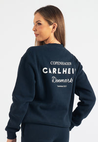 Harper Branded Sweatshirt (Navy)