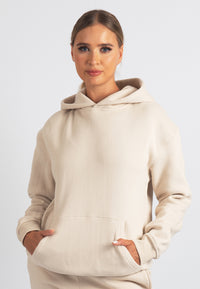 Harper Hoodie (Beige)