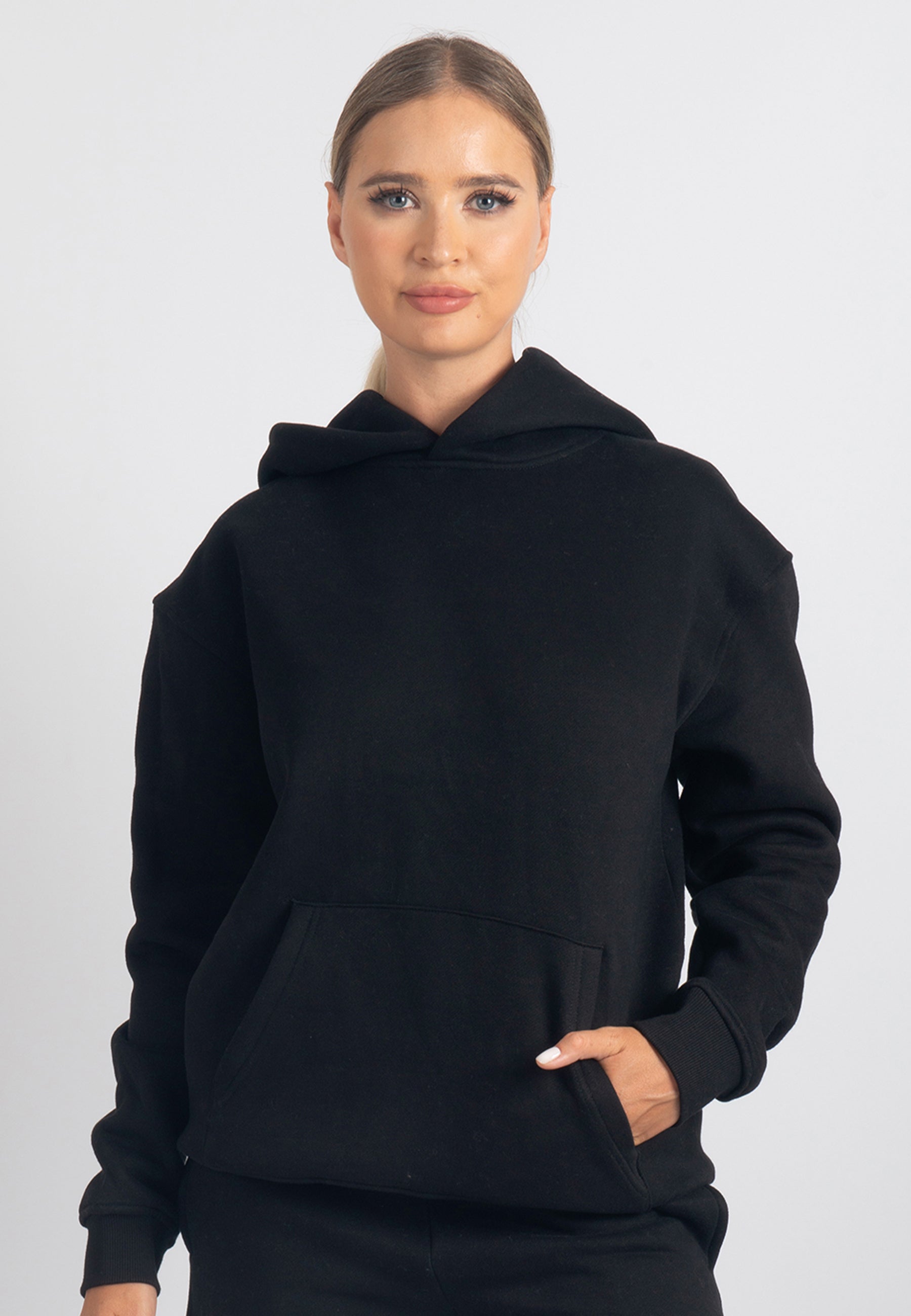 Harper Branded Hoodie (Black)
