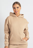 Harper Branded Hoodie (Tan)